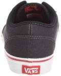 Vans Men's Atwood Canvas Trainers Sneaker, Black/Chili, 10.5 M US