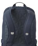 WILSON Roland-Garros 2025 Session de Soirée Super Tour Tennis Racket Bag - Dark Navy, Holds up to 9 Racket