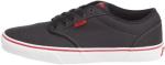 Vans Men's Atwood Canvas Trainers Sneaker, Black/Chili, 10.5 M US