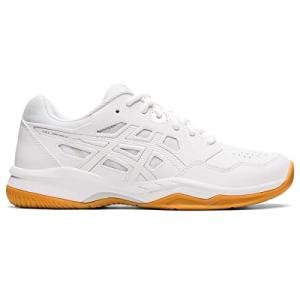 ASICS Women's Gel-RENMA Indoor Shoe, 9, White/Pure Silver