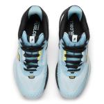 New Balance Women's FuelCell 996 V6 Tennis Shoe, Quarry Blue/Black/Firefly, 8 M