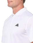 adidas Men's Training Essentials Training Polo Shirt, White, Large