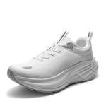 NORTIV 8 Women's Walking Shoes Cushion Comfortable ActiveBreeze Running Tennis Shoes Non-Slip Workout Gym Sports Athletic Breathable Fashion Sneakers,Size 7.5,White,SNWS248W