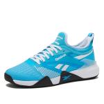 Reebok Nano Court Sport Men's Pickleball or Tennis Shoes for Men, Future Cyan/Footwear White/Black, 9