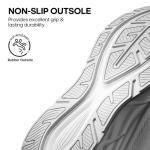 NORTIV 8 Women's Walking Shoes Cushion Comfortable ActiveBreeze Running Tennis Shoes Non-Slip Workout Gym Sports Athletic Breathable Fashion Sneakers,Size 7.5,White,SNWS248W