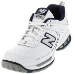 New Balance Men's 806 V1 Tennis Shoe, White, 12.5 N US