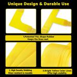 A11N Pickleball Court Marking Kit - Temporary Pickleball Boundary Lines in Standard Court Dimensions, No Measurement Required, Yellow