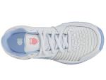 K-Swiss Women's Court Express Tennis Shoe, White/Open Air/Strawberry Ice, 10 M