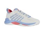 K-Swiss Women's Hypercourt Supreme 2 Tennis Shoe, Bright White/Open Air/Strawberry Ice, 9 M
