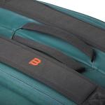 Wilson Blade V9 Super Tour Tennis Racket Bag - Holds up to 9 Rackets, Green/Black