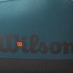 Wilson Blade V9 Super Tour Tennis Racket Bag - Holds up to 9 Rackets, Green/Black