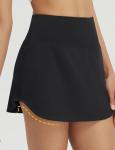 baleaf Womens Tennis Skirt Golf Skorts for Woman High Waisted with Shorts Pockets Athletic Running Black S