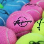 Magicorange Tennis Balls, 120 Pack Advanced Training Tennis Balls Practice Balls, Pet Dog Playing Balls, Come with Mesh Bag for Easy Transport, Good for Beginner Training Ball (Colorful)