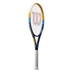 Wilson Profile Adult Recreational Tennis Racket - Grip Size 3 - 4 3/8", Blue/Orange