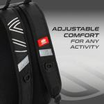 Selkirk Sport Core Line Day Backpack | Small Pickleball Bag for Women & Men | +V11 Max Polyfiber Material | Paddle Bag Fits 6 Pickle Ball Paddles, & Sport Gear, Balls & Accessories | Black