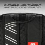 Selkirk Sport Core Line Day Backpack | Small Pickleball Bag for Women & Men | +V11 Max Polyfiber Material | Paddle Bag Fits 6 Pickle Ball Paddles, & Sport Gear, Balls & Accessories | Black