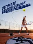 VAIIO Professional Tennis Trainer - Full Metal Portable Solo Rebounder with 3 High-Elastic String Balls, Ideal for Adults, Kids, Beginners & Advanced Players