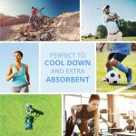 FROGG TOGGS Chilly Pad, Instant Cooling Towel, long lasting, reusable, Sports and Outdoors Neck Towel 33x13, Hivis Lime Green