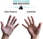 2Toms GripShield, Non-Sticky Grip Enhancer, Dry Grip Solution for Sweaty Hands, Tennis, Pickleball, Golf, Pole Dancing and Gaming, 1.5 Ounce Bottle