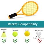Kids 17-Inch Tennis Racket Set with Balls