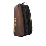 Wilson Pro Staff V14 Super Tour Tennis Racket Bag - Brown, Holds up to 9 Rackets
