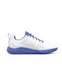 Wilson Rush Pro 4.5 Men's Tennis Shoe - White/Amparo Blue/Safety Yellow, Size 9.5 US