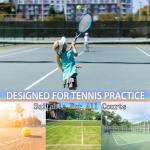 SHYUJAJIE Tennis Balls, 20 Pack Training Tennis Balls,High Elasticity Practice Tennis for Beginner, Exercise Playing Balls for Pet Dog (Orange)