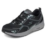 Skechers mens Go Run Consistent - Performance Running & Walking Shoe Sneaker, Black/Grey, 14 X-Wide US
