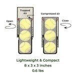 Gexco Tennis Ball Saver - Pressurized Tennis Ball Storage That Keeps Balls Bouncing Like New