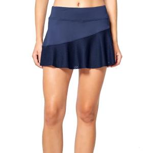 Lija Multi Panel Tennis Skort (Blue, Large)