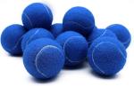 Magicorange Tennis Balls, 12 Pack Advanced Training Tennis Balls Practice Balls, Pet Dog Playing Balls, Come with Mesh Bag for Easy Transport, Good for Beginner Training Ball (Blue)