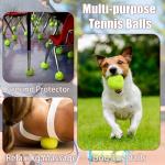 Magicorange Tennis Balls, 12 Pack Advanced Training Tennis Balls Practice Balls, Pet Dog Playing Balls, Come with Mesh Bag for Easy Transport, Good for Beginner Training Ball (Blue)