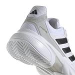 Adidas Men's CourtJam Control 3, White/Black/Grey, 9.5