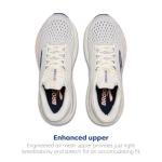 Brooks Women’s Adrenaline GTS 24 Supportive Running Shoe - Grey/Blue Ribbon/Peach - 9.5 Medium