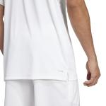 Adidas Men's Club Tennis Climacool 3-Stripes Polo Shirt, White, Large
