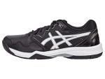 ASICS Men's Gel-Dedicate 7 Tennis Shoes, 13, Black/White