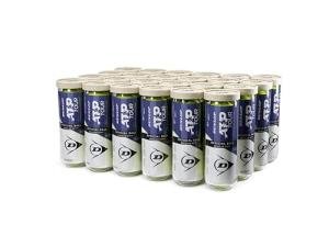 Dunlop Sports ATP Premium Regular Duty Tennis Balls - Case of 24 cans (72 Balls)