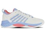 K-Swiss Women's Hypercourt Supreme 2 Tennis Shoe, Bright White/Open Air/Strawberry Ice, 8.5 M