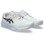 ASICS Men's Gel-Resolution X Tennis Shoes, 10.5, White/Black