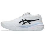 ASICS Men's Gel-Resolution X Tennis Shoes, 10.5, White/Black
