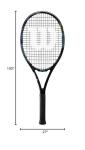 Wilson US Open BLX 100 Adult Recreational Tennis Racket - Grip Size 3-4 3/8"