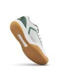WILSON CourtGlide Men's Tennis Shoe - White/Sycamore/Gum, Size 9 US