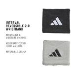 adidas Unisex Interval Reversible Wristband – Athletic Sweatband