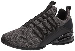 PUMA Mens Axelion Cross Trainer, MULTI PUMA Mens Black-CASTLEROCK, 8