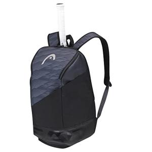 HEAD Djokovic Backpack for Racquet Sports in Anthracite/Black