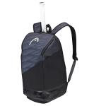 HEAD Djokovic Backpack for Racquet Sports in Anthracite/Black