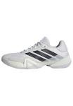 adidas Men's Barricade 1/4 Tennis, White/Black/White, 10.5