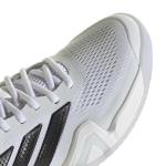 adidas Men's Barricade 1/4 Tennis, White/Black/White, 10.5
