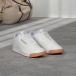 Reebok Princess Sneakers for Women, Comfortable Walking or Tennis Womens Shoes, White/Gum, 8