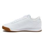 Reebok Princess Sneakers for Women, Comfortable Walking or Tennis Womens Shoes, White/Gum, 8